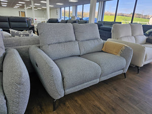 Sorrento Electric Recliner Grey 2 Seater