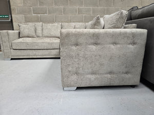 2c2 Monaco Corner 5 Seater Full Back Cushions (Alaska Truffle Color)