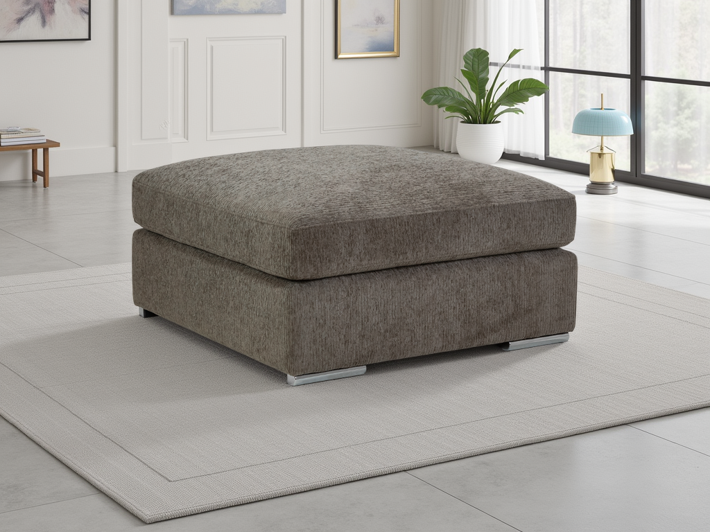 Naples Sofa Mocha Footstool