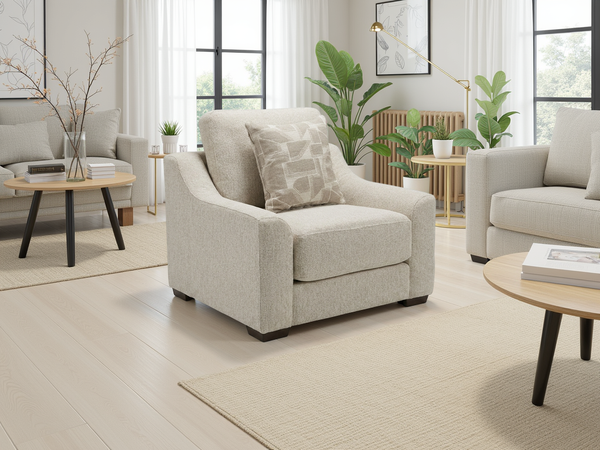 Douglas Sofa Beige Armchair