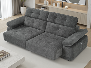 Kendal Floating Sofabed Light Grey