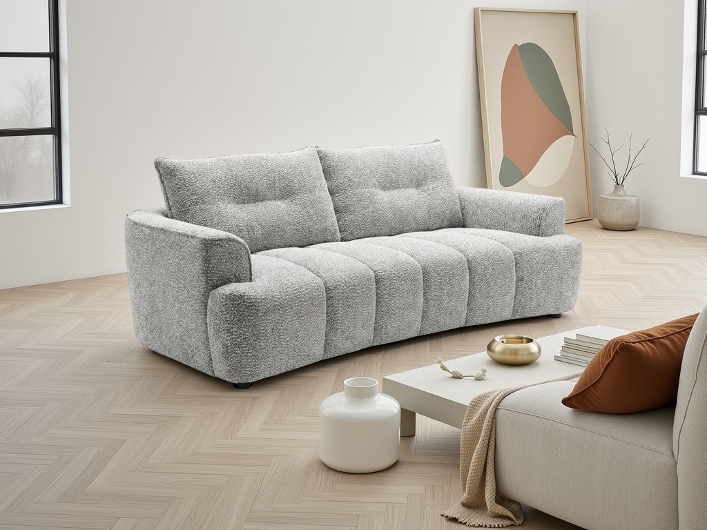 Cordova Sofa Grey 3 Seater