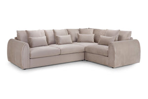 Mirabel Sofa Mocha Right Hand Facing Corner