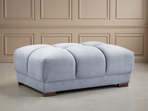 Azzuro Sofa Grey Footstool