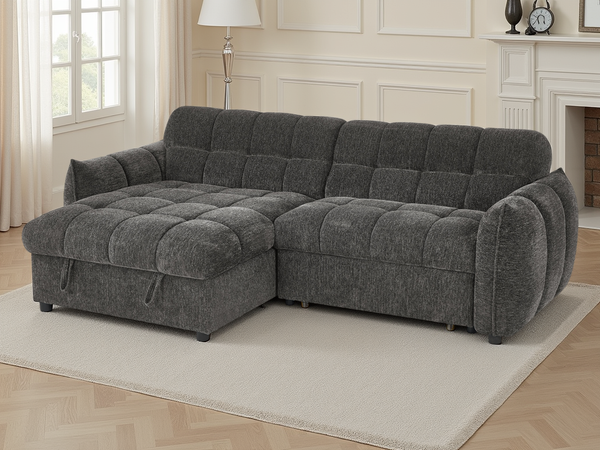 Florida Sofabed Grey Universal Corner