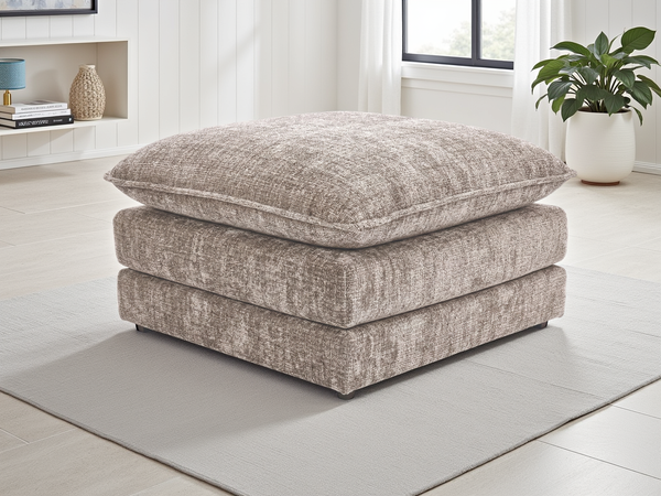Solaya Sofa Beige Footstool