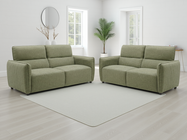 Ascot Sofa Green 3+2 Set
