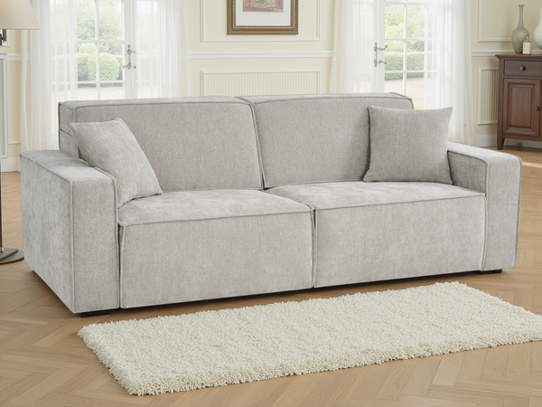 Houston Electric Sofabed Beige 3 Seater