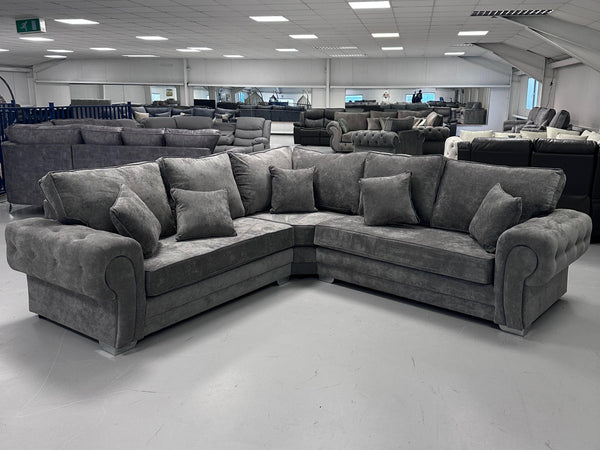 Vages Sofa 5 Seater (2c2 Grey Colour)