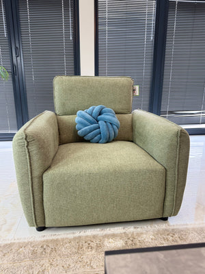 Ascot Sofa Green Armchair