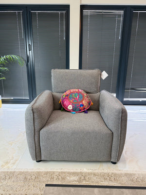 Ascot Sofa Grey Armchair