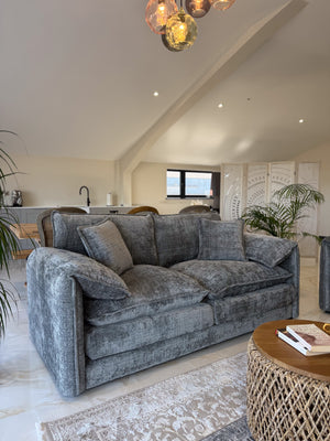 Solaya Sofa Grey 3 Seater