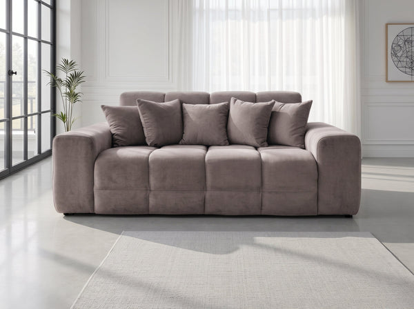 Jacob Sofa Mocha 3 Seater