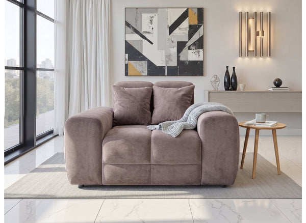 Jacob Sofa Mocha Armchair