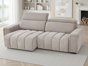 Molly Electric Sofabed Beige 3 Seater