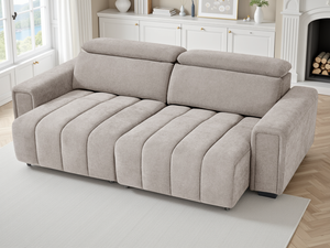 Molly Electric Sofabed Beige 3 Seater