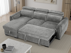 Montrose Sofabed Dark Grey Universal Corner
