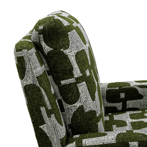 Seville Electric Reclining Chair Green