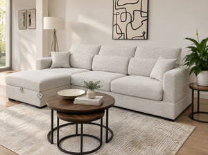 Dexter Sofa Beige Universal Corner
