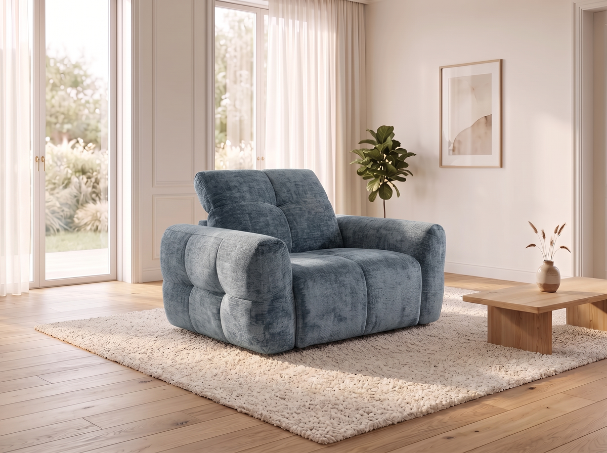 Faringdon Electric Recliner Grey Armchair