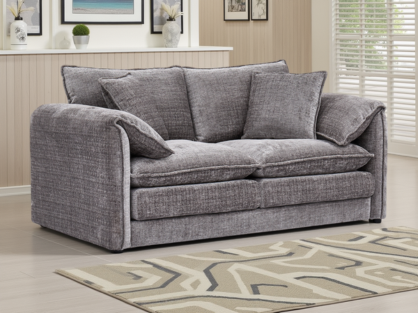 Solaya Sofa Grey 2 Seater